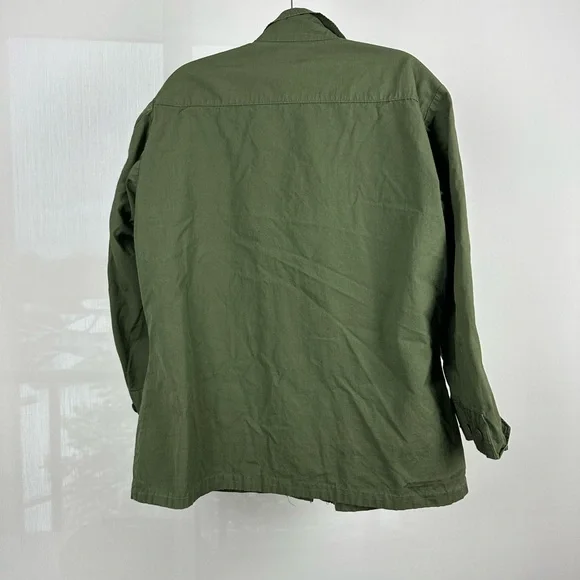 Vietnam War Era Named US Army Tropical Combat Jacket – Khaki – Size Large - Picture 12 of 14